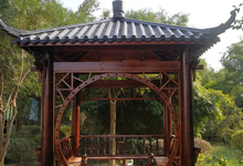 防腐木四角涼亭價(jià)格是多少？