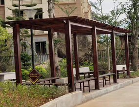 防腐木葡萄架價格